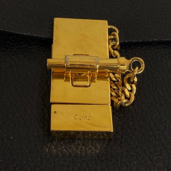 Chloe Drew Mini Leather Shoulder Bag - Picture 6 of 11